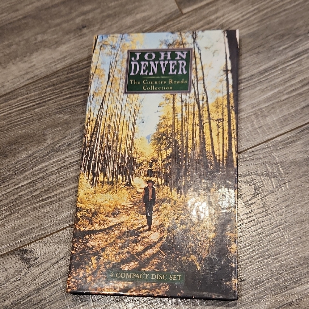 EUC John Denver The Country Roads Collection - 4 Compact Disc Set